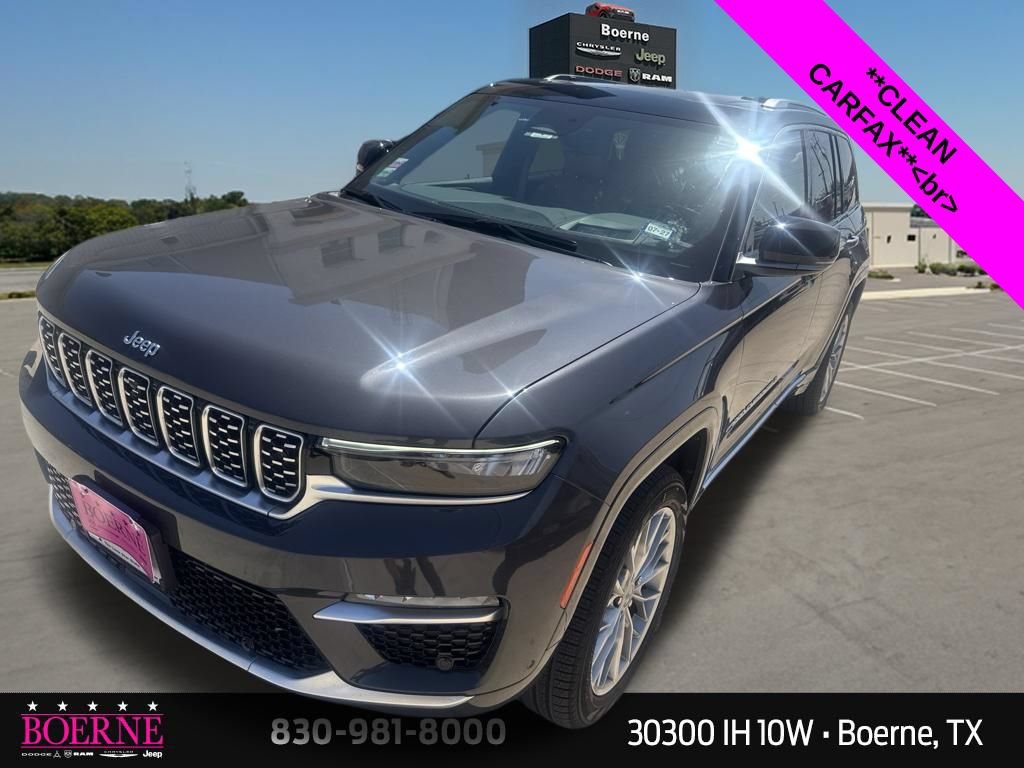 Used 2022 Jeep Grand Cherokee Summit w/ Adv Protech Group IV AWD/4WD image 4