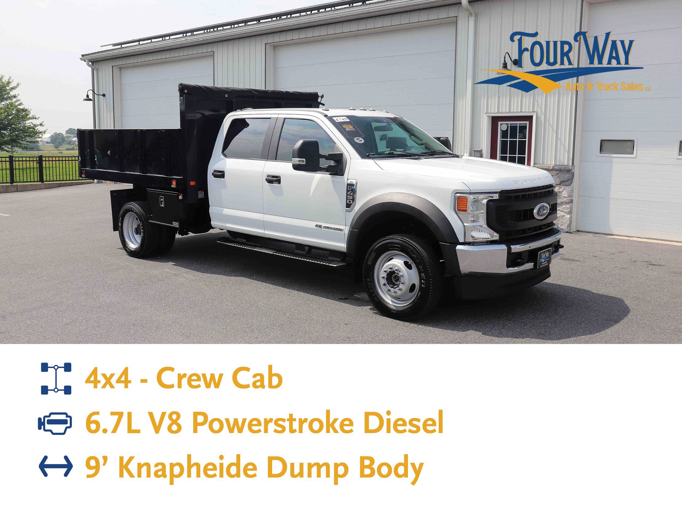 Used 2022 Ford F450 XL w/ Power Equipment Group image 1