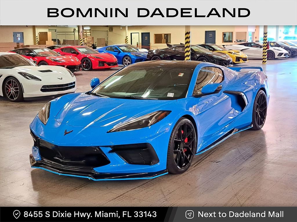 Used 2021 Chevrolet Corvette Stingray Preferred Cpe w/ Z51 Performance Package image 2