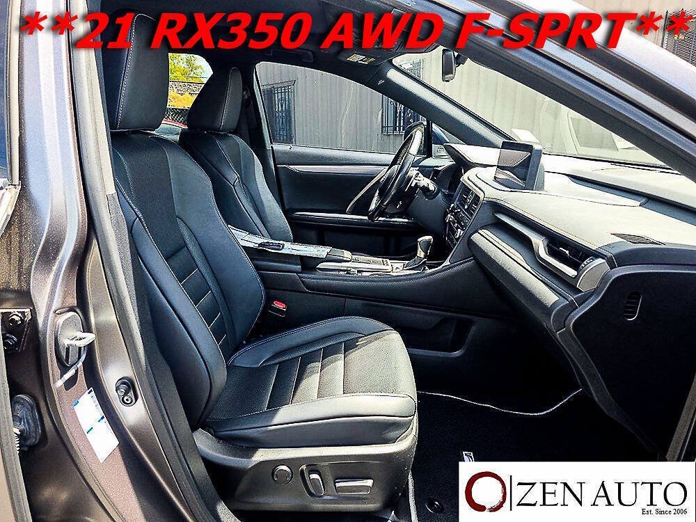 Used 2021 Lexus RX 350 F Sport w/ Cold Area Package (CT) AWD/4WD image 15