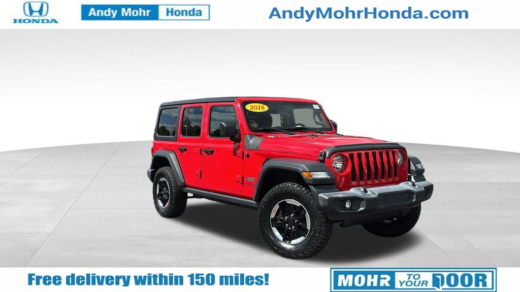 Used 2018 Jeep Wrangler Unlimited Sport S