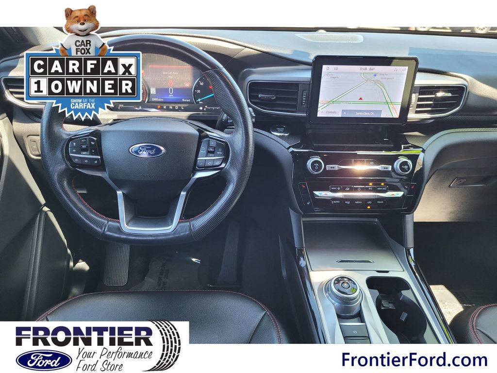 Used 2022 Ford Explorer ST-Line w/ Class IV Trailer Tow Package RWD image 8
