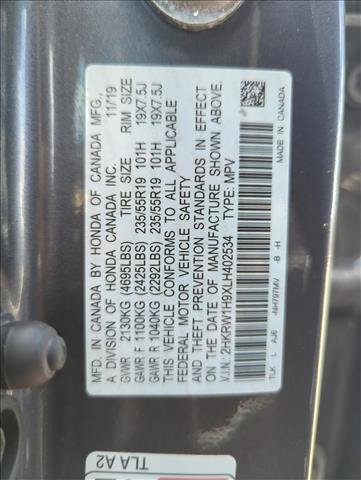 Used 2020 Honda CR-V Touring image 25