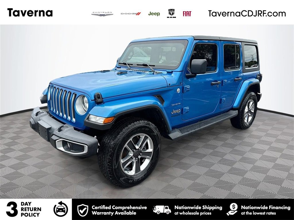 Used 2021 Jeep Wrangler Unlimited Sahara w/ Safety Group