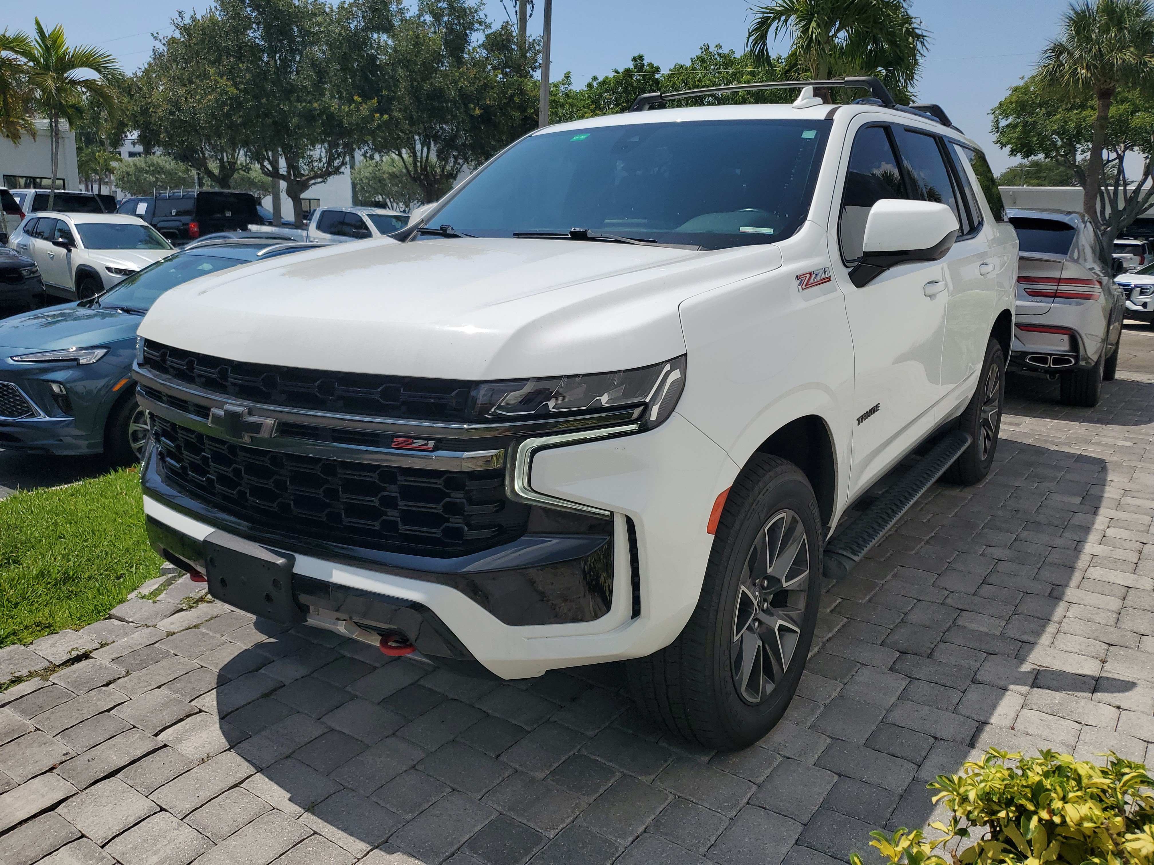 Used 2021 Chevrolet Tahoe Z71 w/ Rear Media and Nav Package AWD/4WD image 3