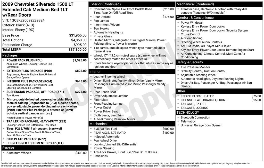 Used 2009 Chevrolet Silverado 1500 LT w/ Power Pack Plus image 19