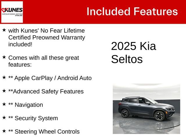 Used 2025 Kia Seltos S FWD image 4
