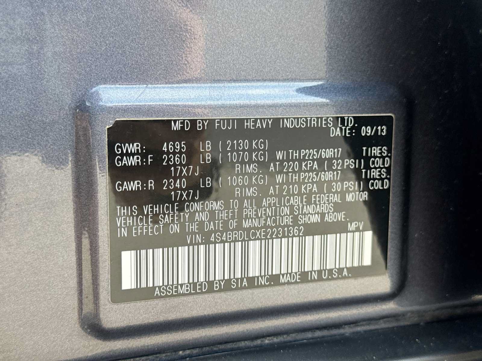 Used 2014 Subaru Outback 3.6R Limited w/ Moonroof Package AWD/4WD image 32