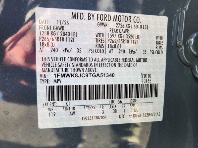 New 2026 Ford Explorer Tremor w/ Tremor Ultimate Package image 24