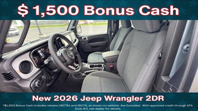 New 2026 Jeep Wrangler Sport AWD/4WD image 12