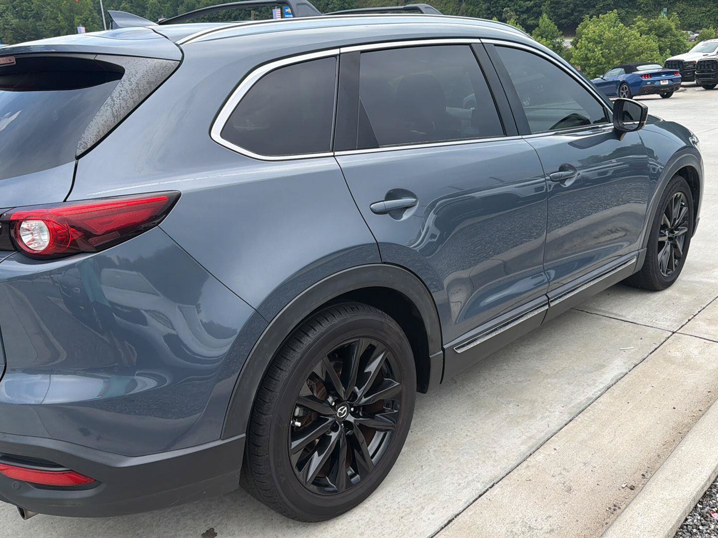 Used 2021 MAZDA CX-9 Carbon Edition FWD image 3