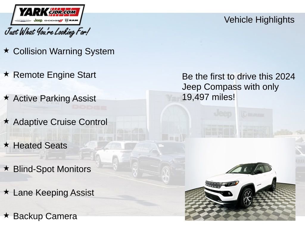 Certified 2024 Jeep Compass Limited image 12
