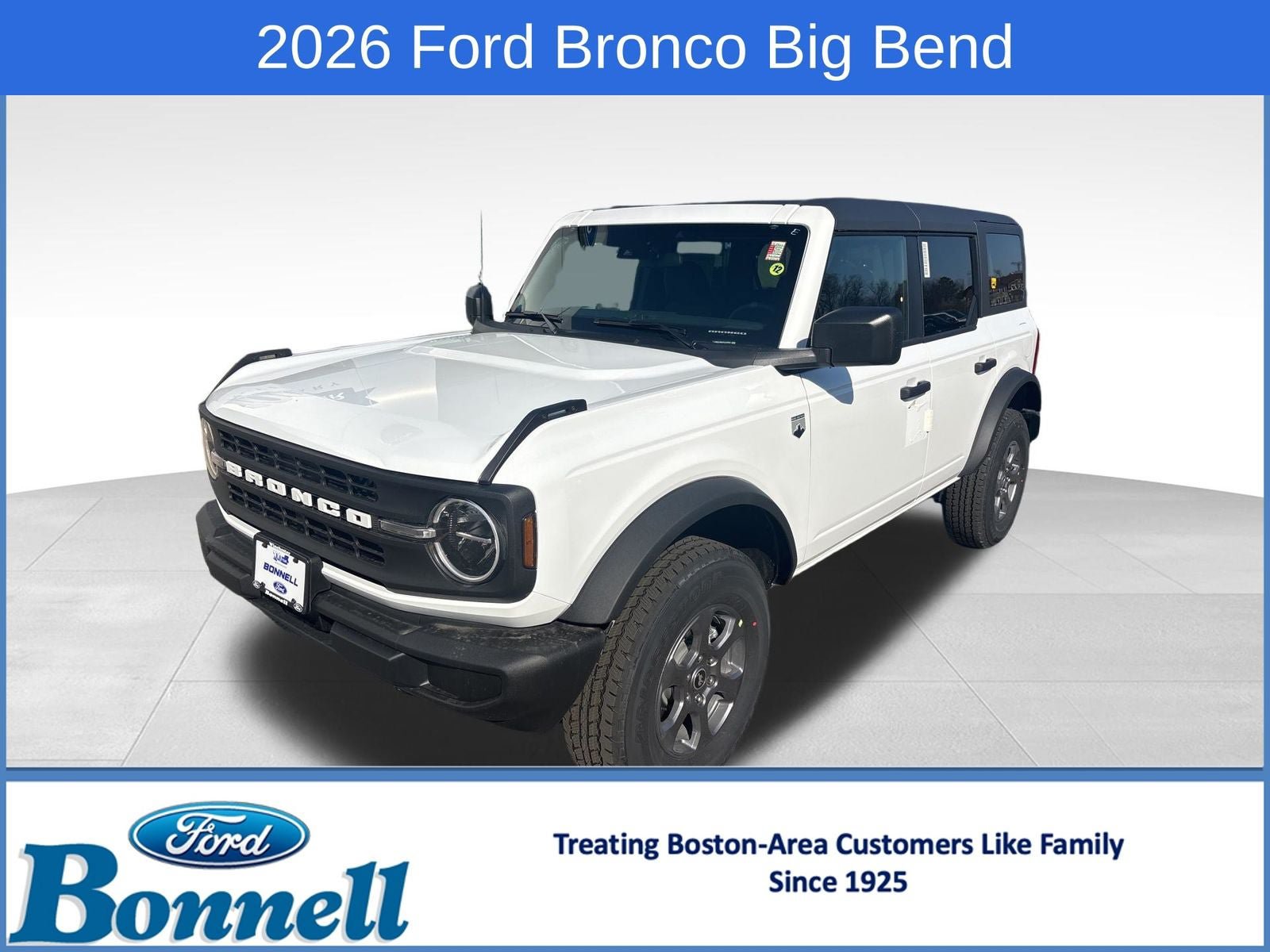New 2026 Ford Bronco Big Bend