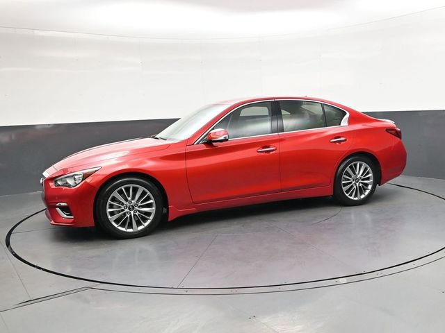 Used 2022 INFINITI Q50 Luxe w/ Cargo Package image 8