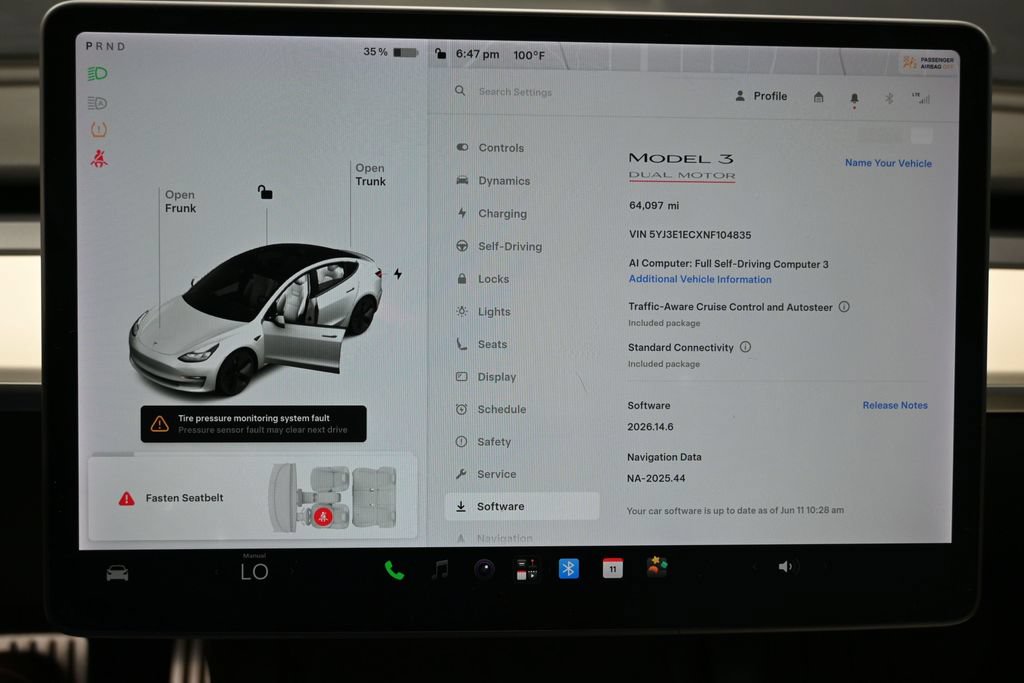 Used 2022 Tesla Model 3 Performance AWD/4WD image 35