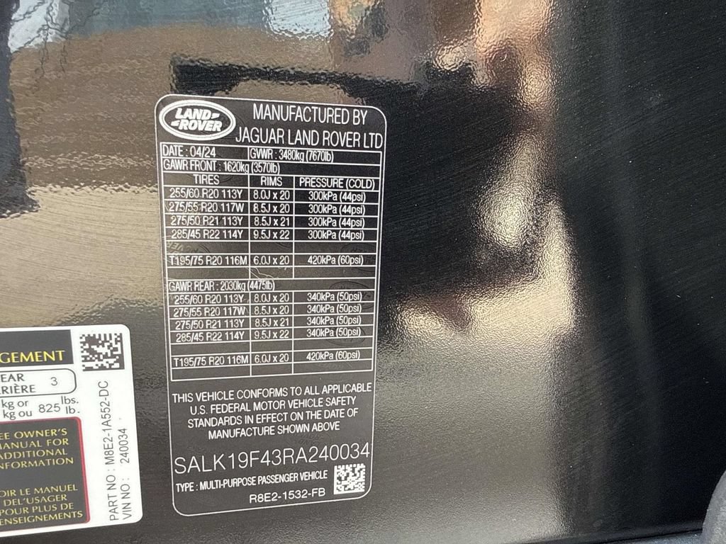 Used 2024 Land Rover Range Rover Autobiography AWD/4WD image 20
