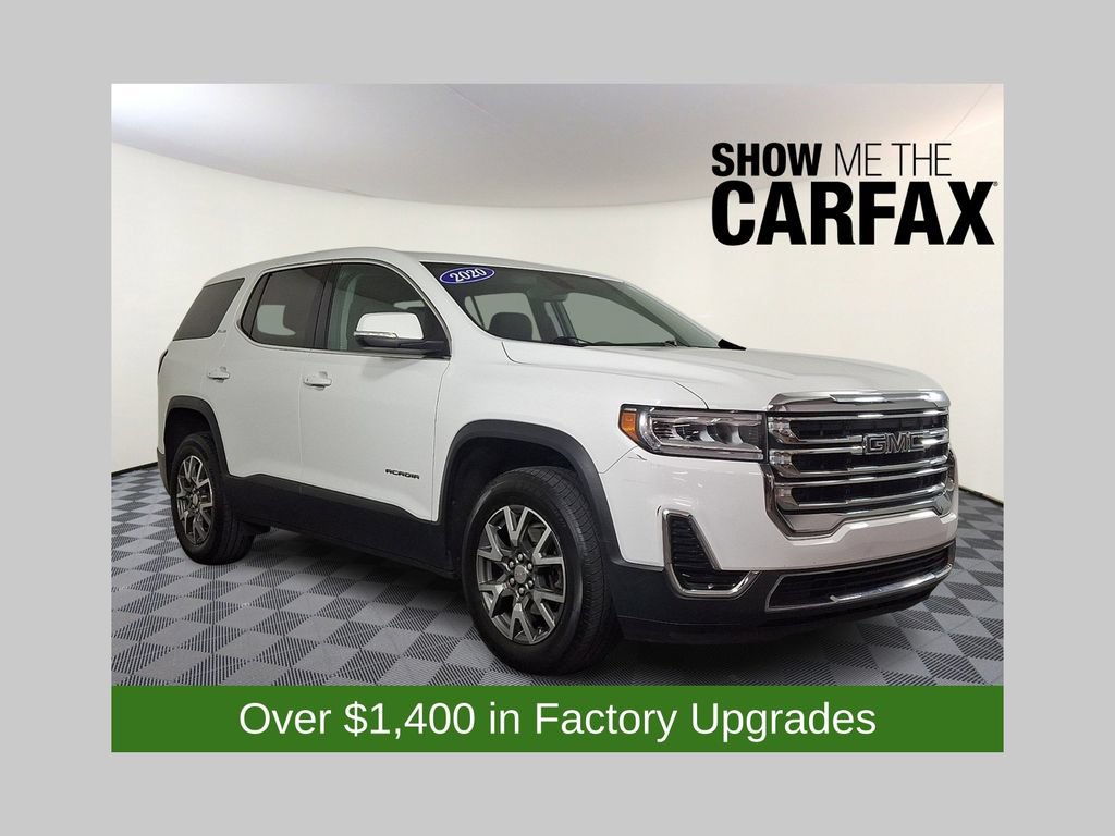 Used 2020 GMC Acadia SLE w/ LPO, Floor Liner Package FWD image 1