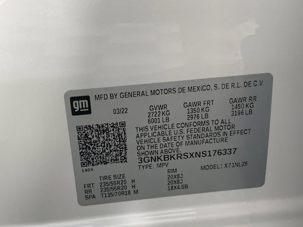 Used 2022 Chevrolet Blazer RS w/ Enhanced Convenience Package AWD/4WD image 13