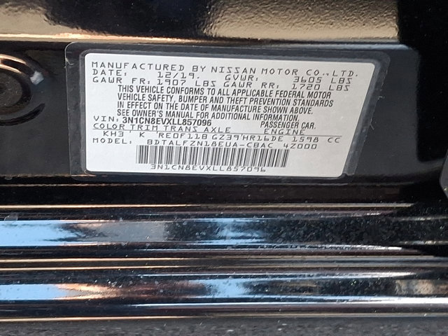 Used 2020 Nissan Versa SV image 26