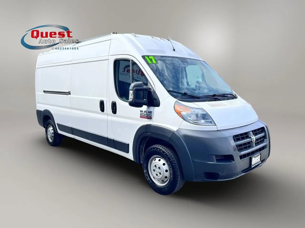 Used 2017 RAM ProMaster 2500