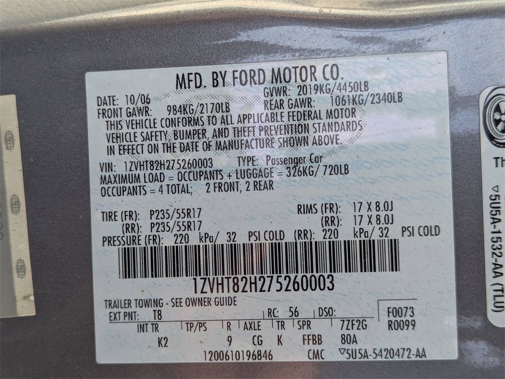 Used 2007 Ford Mustang GT Premium image 37