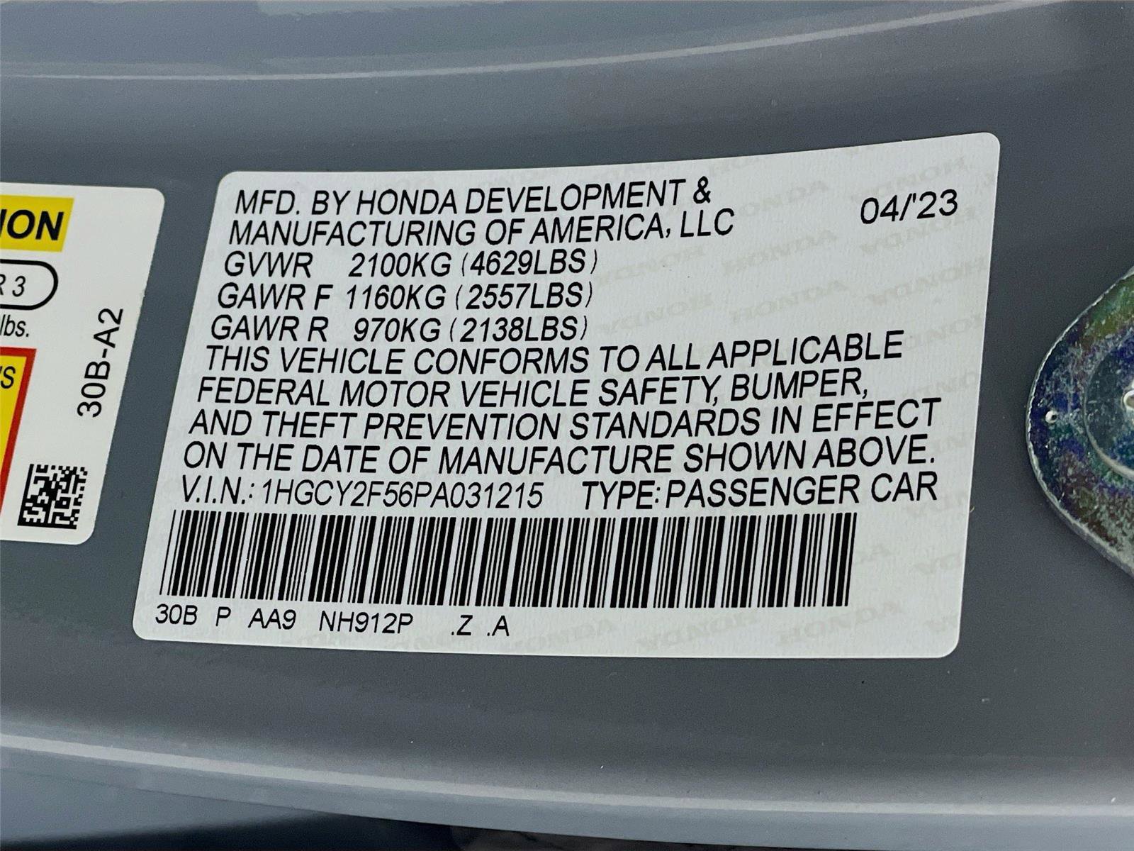 Used 2023 Honda Accord Sport image 35