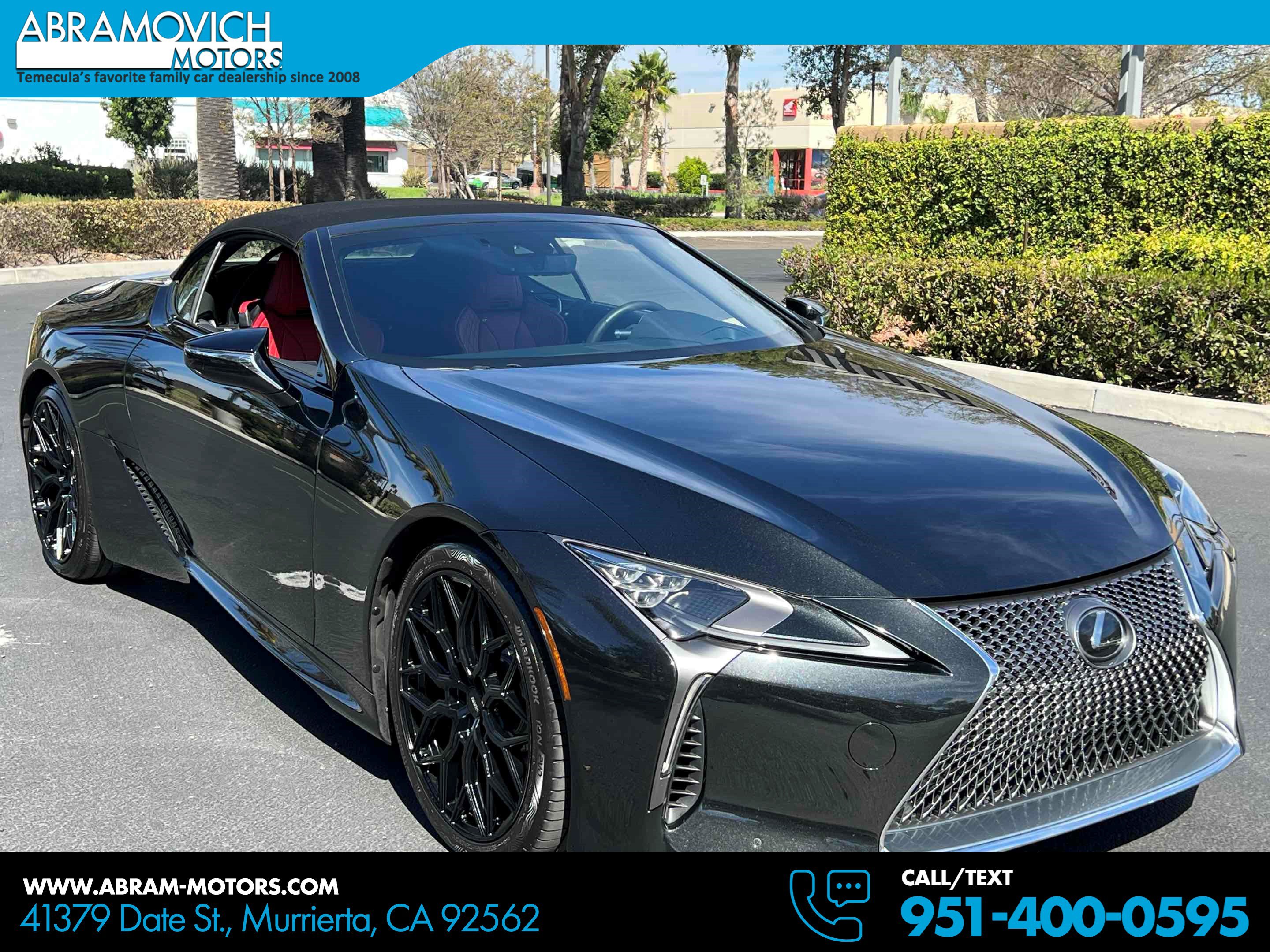 Used 2021 Lexus LC 500 Convertible w/ Touring Package RWD image 1
