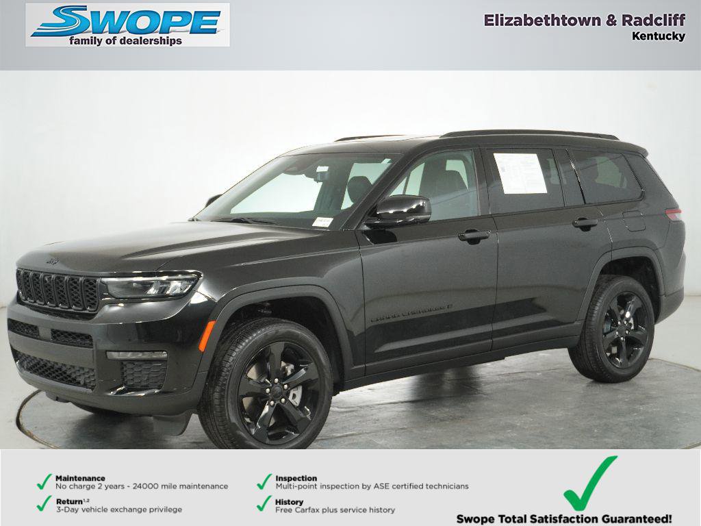 Certified 2025 Jeep Grand Cherokee L Limited w/ Luxury Tech Group II image 8