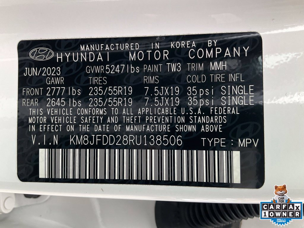 Used 2024 Hyundai Tucson Limited AWD/4WD image 22