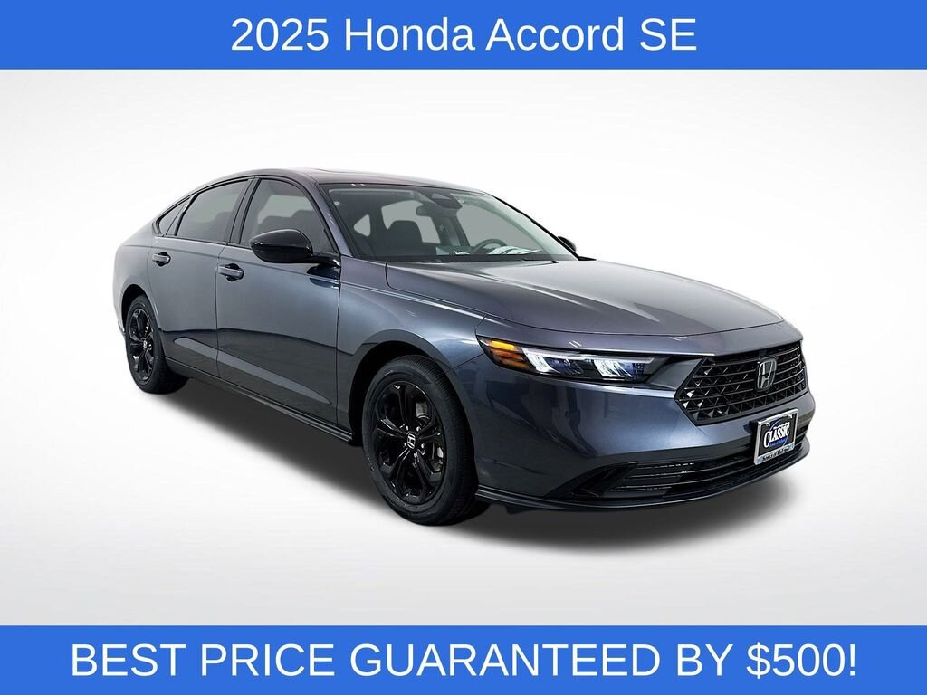 New 2025 Honda Accord SE