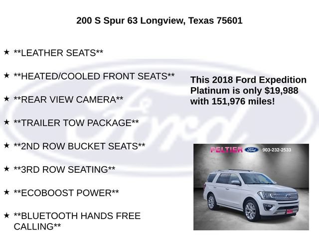 Used 2018 Ford Expedition Platinum RWD image 10