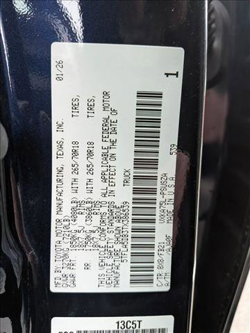 New 2026 Toyota Tundra SR5 image 17