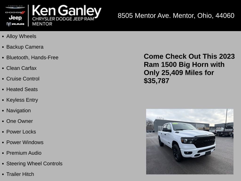 Used 2023 RAM 1500 Big Horn image 5