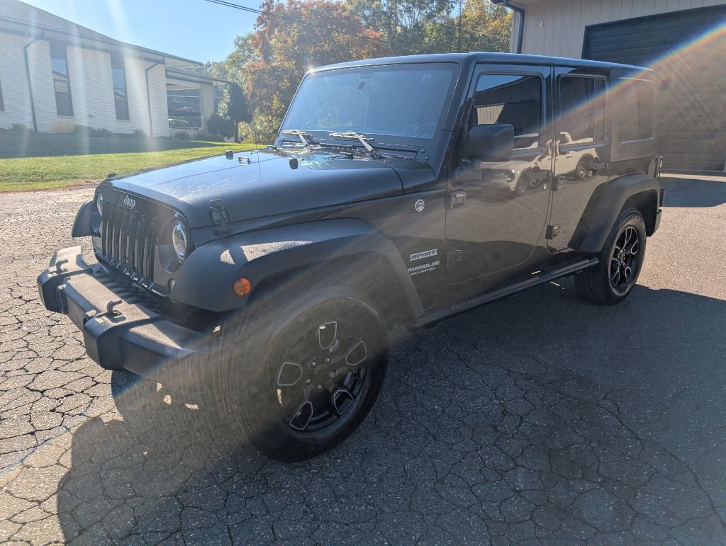 Used 2017 Jeep Wrangler Unlimited Sport w/ Quick Order Package 24S image 2