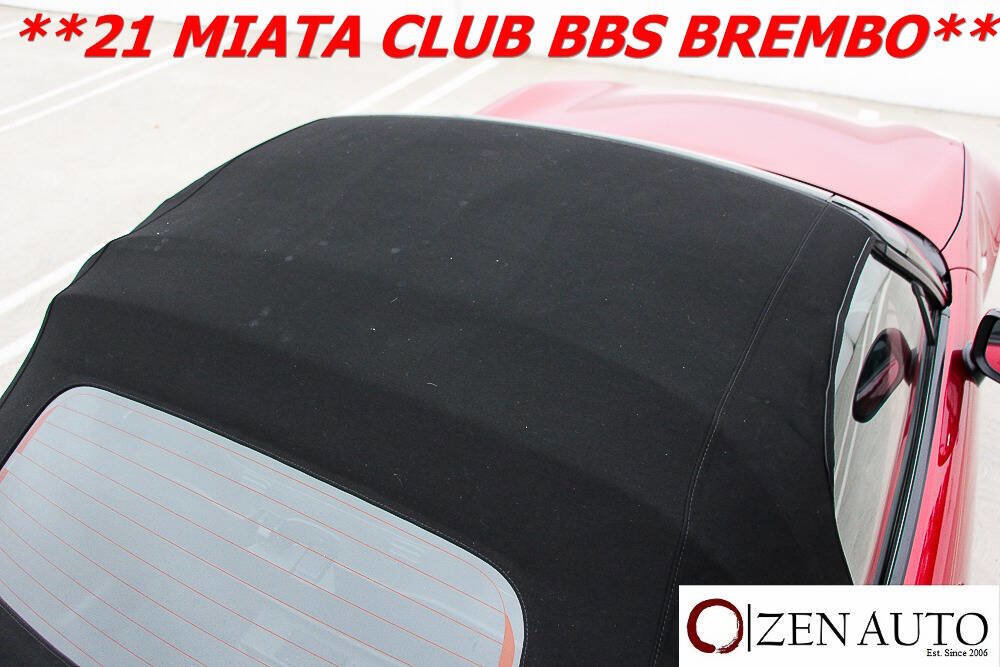 Used 2021 MAZDA MX-5 Miata Club w/ Brembo/BBS Recaro Package image 12