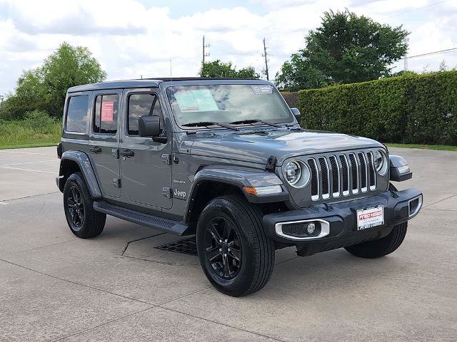 Used 2023 Jeep Wrangler Unlimited Sahara w/ LED Lighting Group AWD/4WD image 3