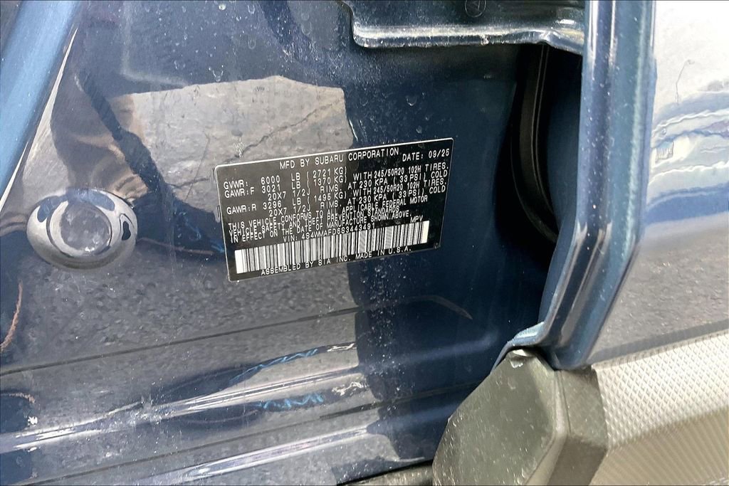 Certified 2025 Subaru Ascent Onyx Edition image 38