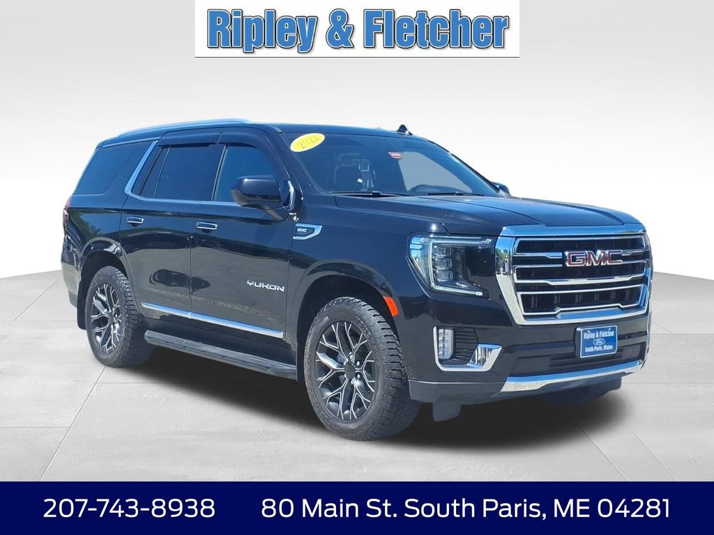 Used 2022 GMC Yukon SLT w/ Max Trailering Package AWD/4WD image 3