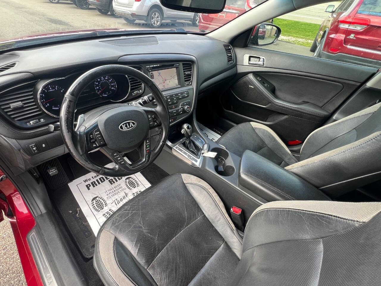 Used 2012 Kia Optima SX w/ Premium Pkg FWD image 12