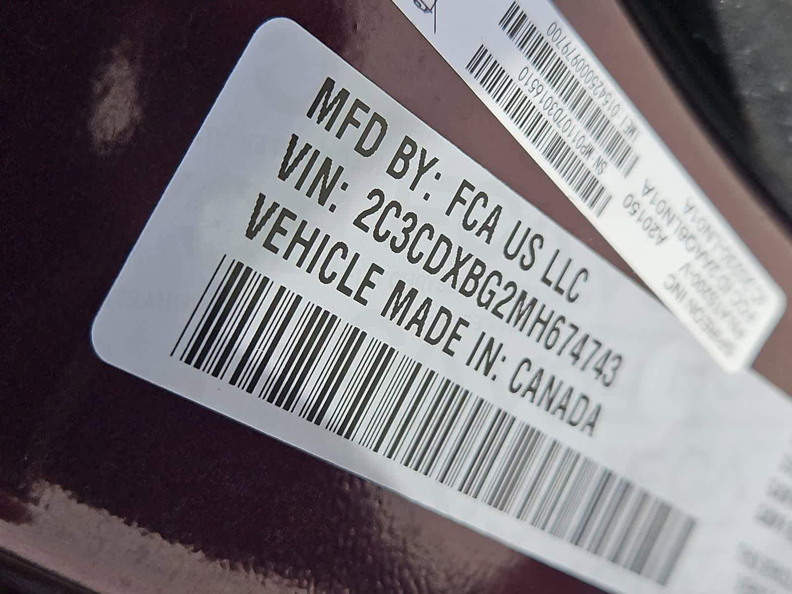 Certified 2021 Dodge Charger SXT RWD image 31