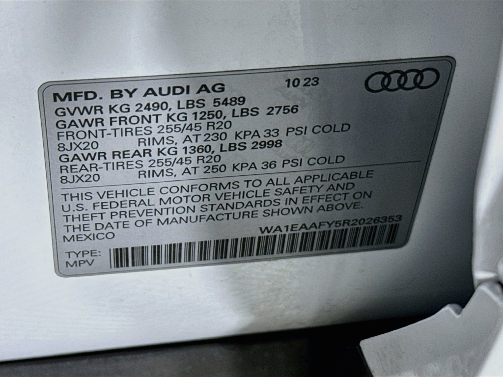 Used 2024 Audi Q5 2.0T Premium Plus w/ Premium Plus Package AWD/4WD image 26