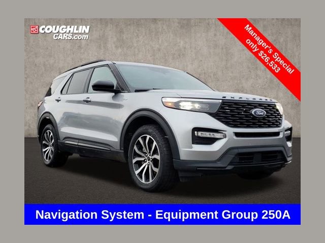 Used 2022 Ford Explorer ST-Line w/ Class IV Trailer Tow Package