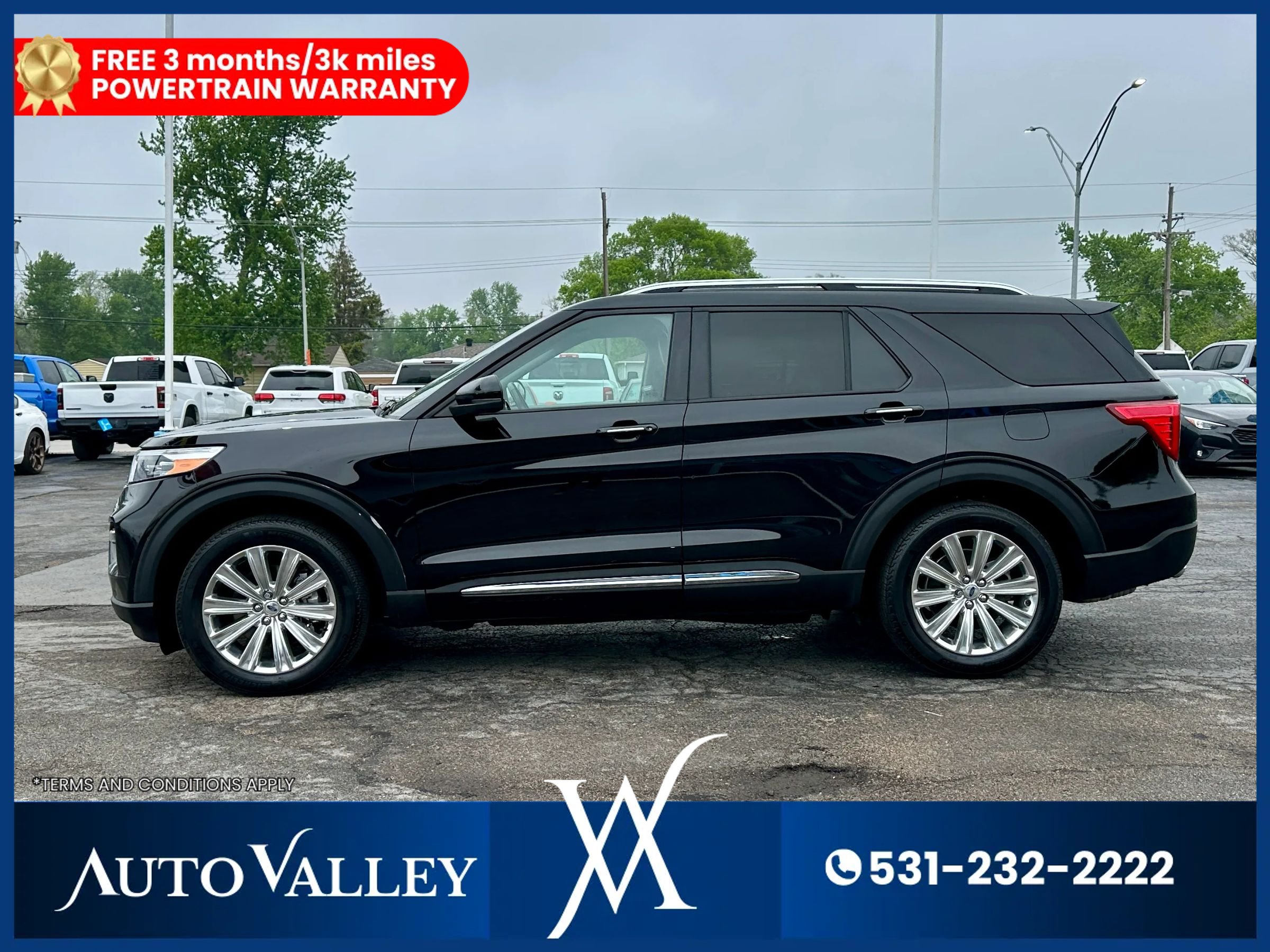 Used 2021 Ford Explorer Limited w/ Hybrid Equipment Group 310A AWD/4WD image 5