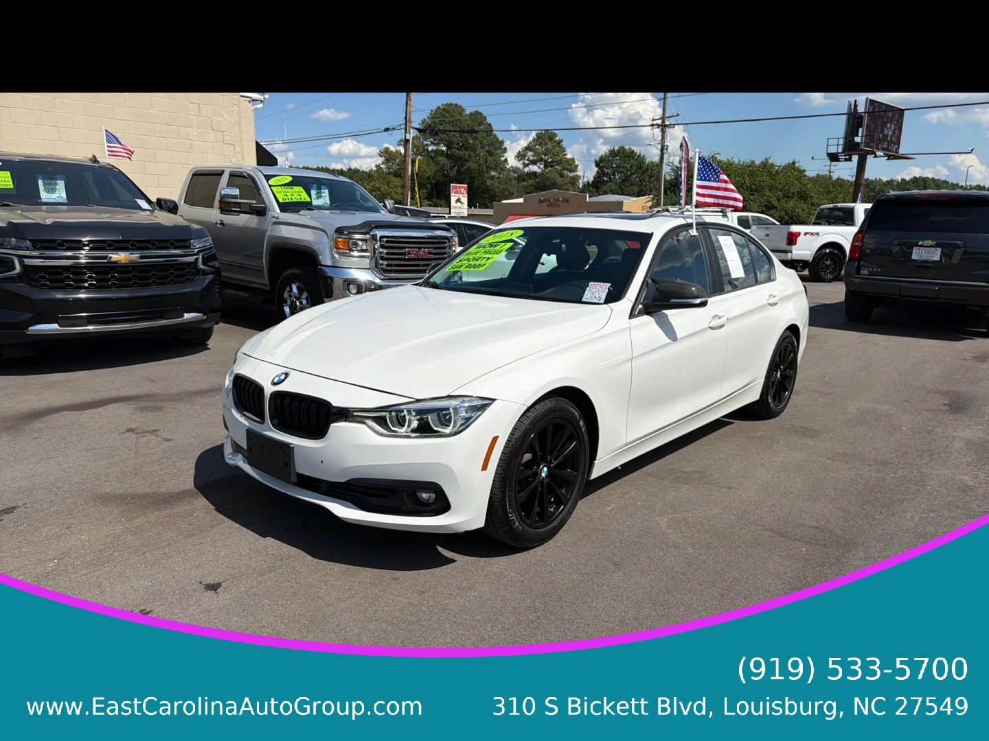Used 2018 BMW 320i xDrive Sedan w/ Convenience Package AWD/4WD image 1