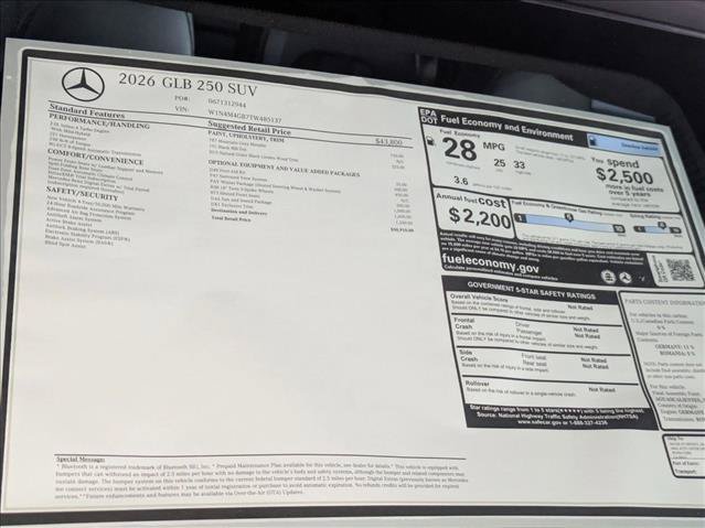 New 2026 Mercedes-Benz GLB 250 image 18