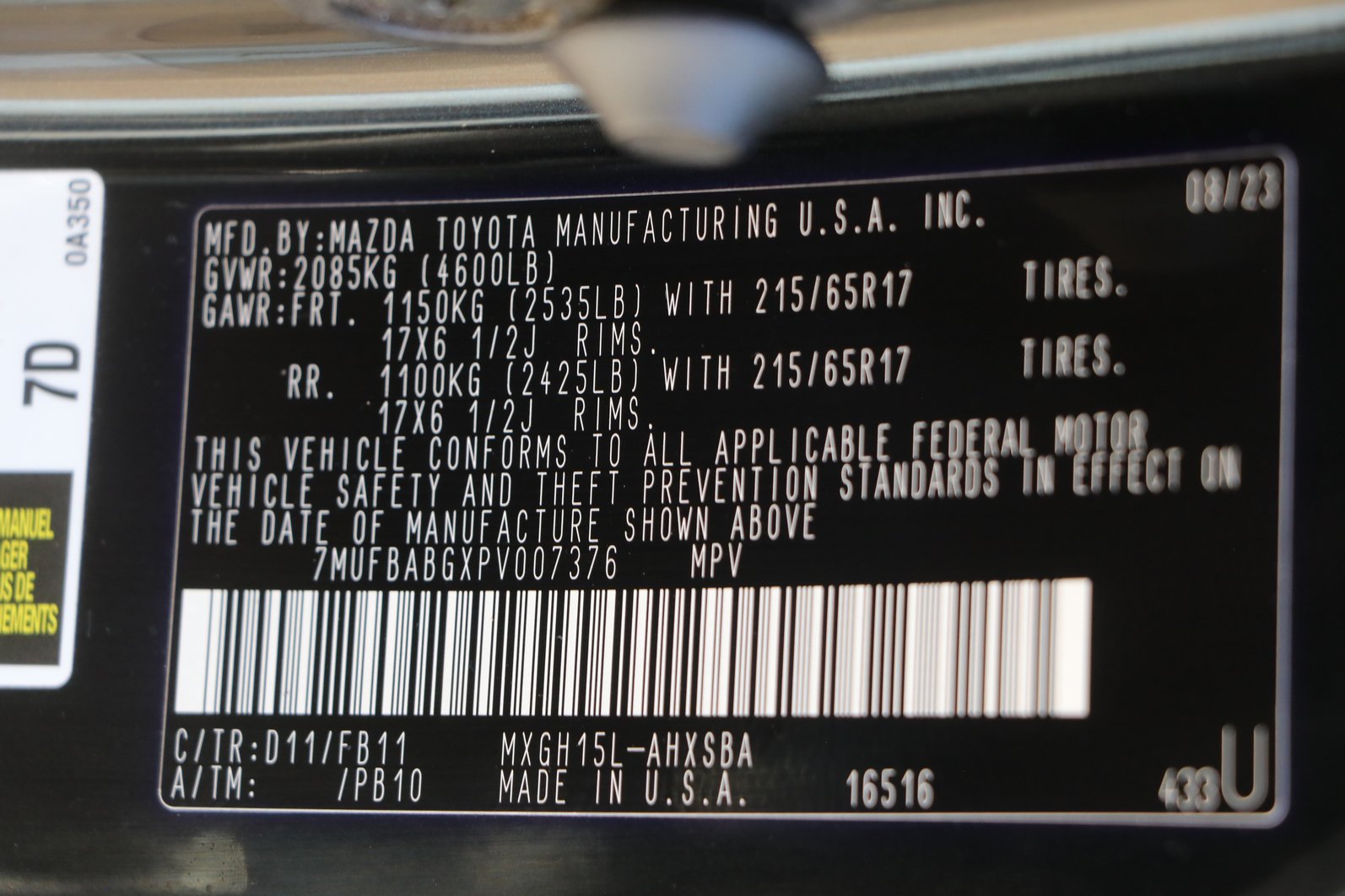 Used 2023 Toyota Corolla Cross AWD Hybrid image 35