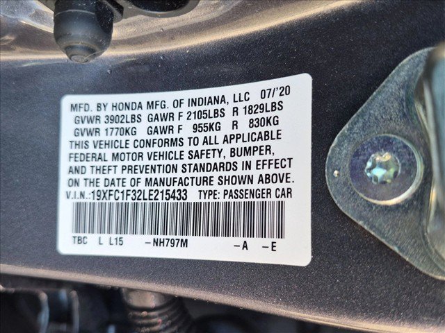 Used 2020 Honda Civic EX image 23