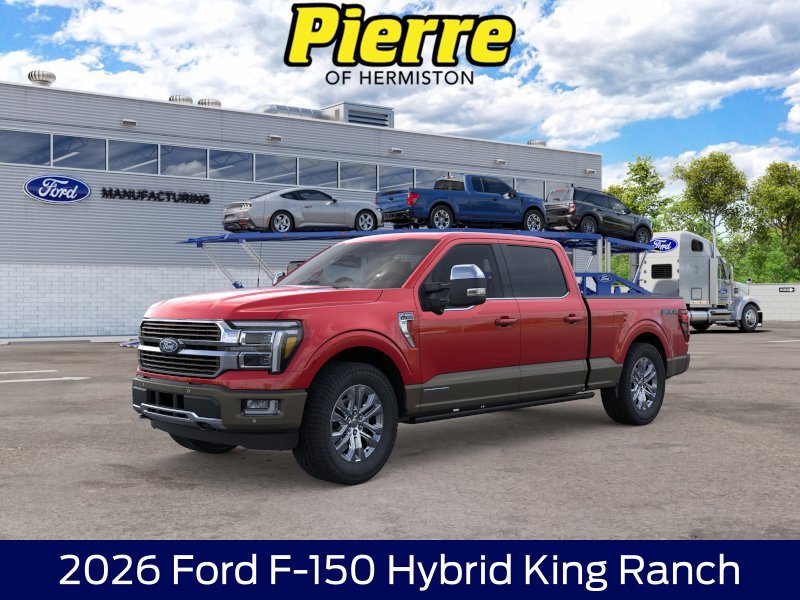 New 2026 Ford F150 King Ranch w/ Equipment Group 601A High AWD/4WD 360° Tour