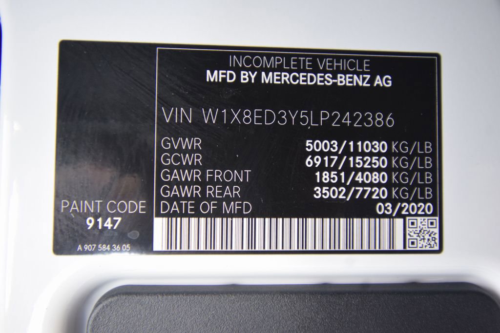 Used 2020 Mercedes-Benz Sprinter 3500 image 34