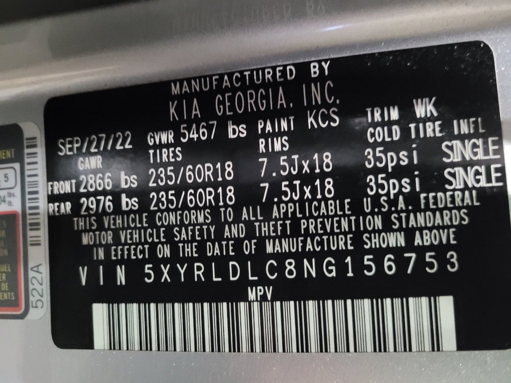Used 2022 Kia Sorento S AWD/4WD image 33
